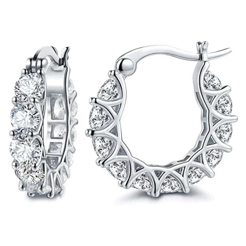 Pendientes Zirconia Vintage