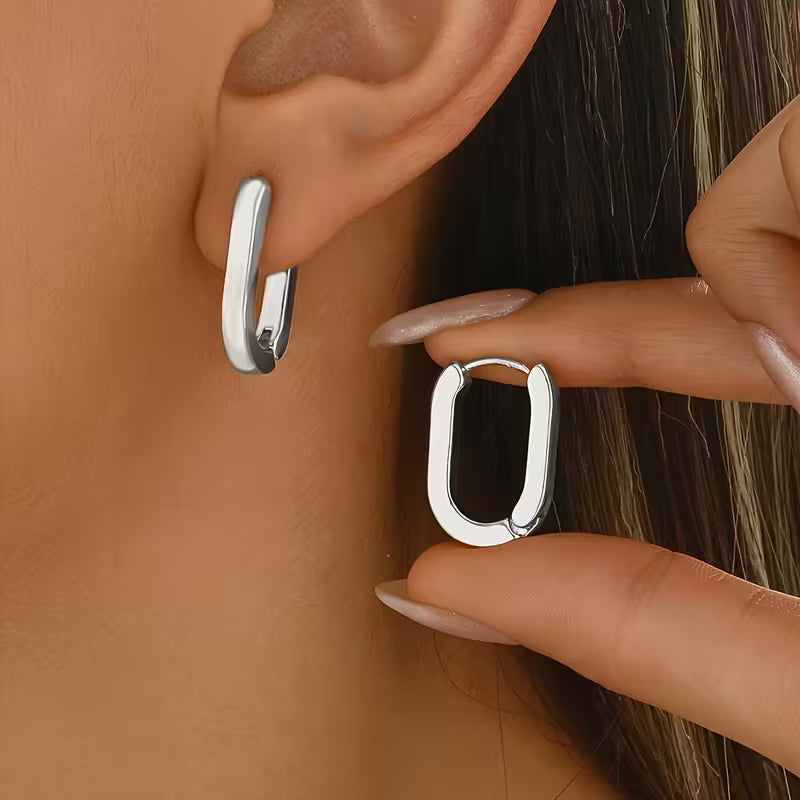 Pendientes Geométricos Dorados