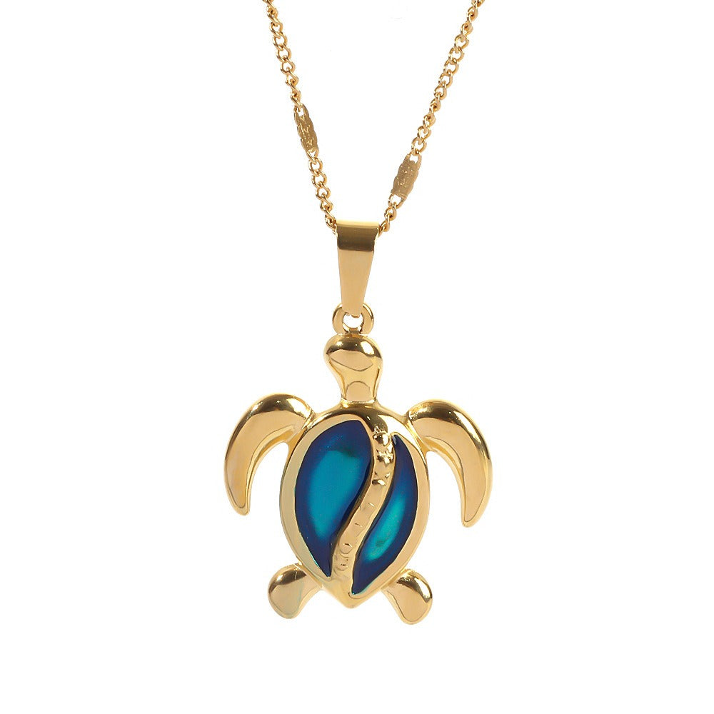Collar de Tortuga Azul de los Sueños del Océano