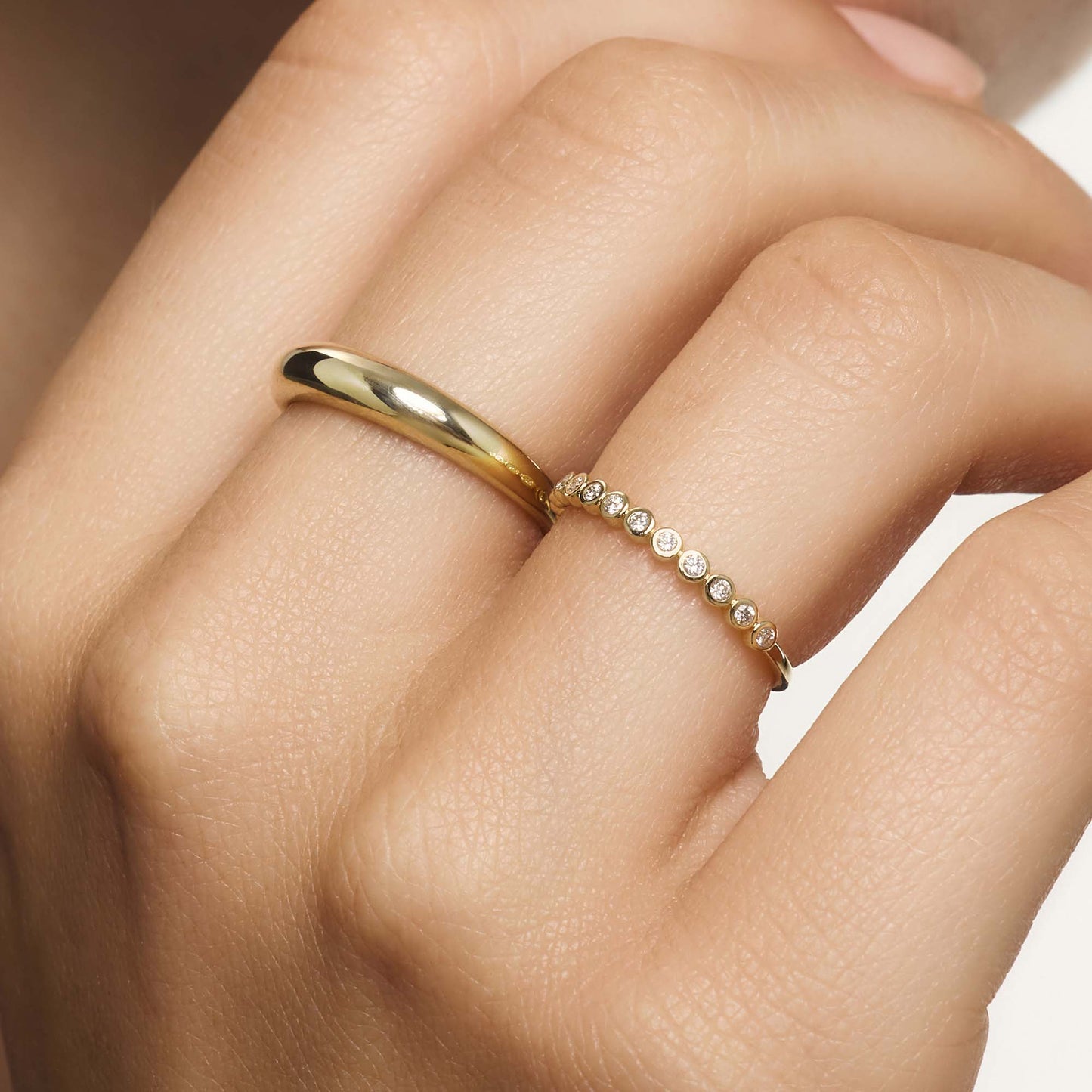 Anillo Midi Dome | Oro