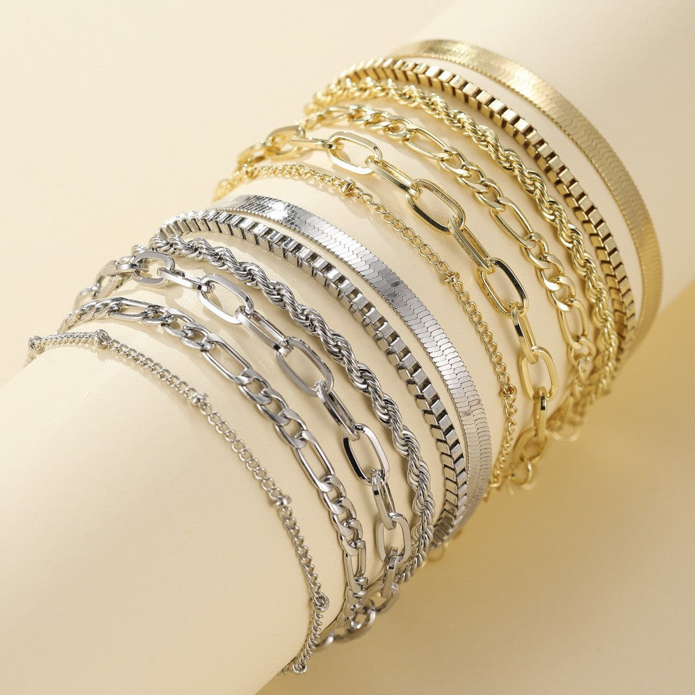 Set de Pulseras Ellis Renner | Oro