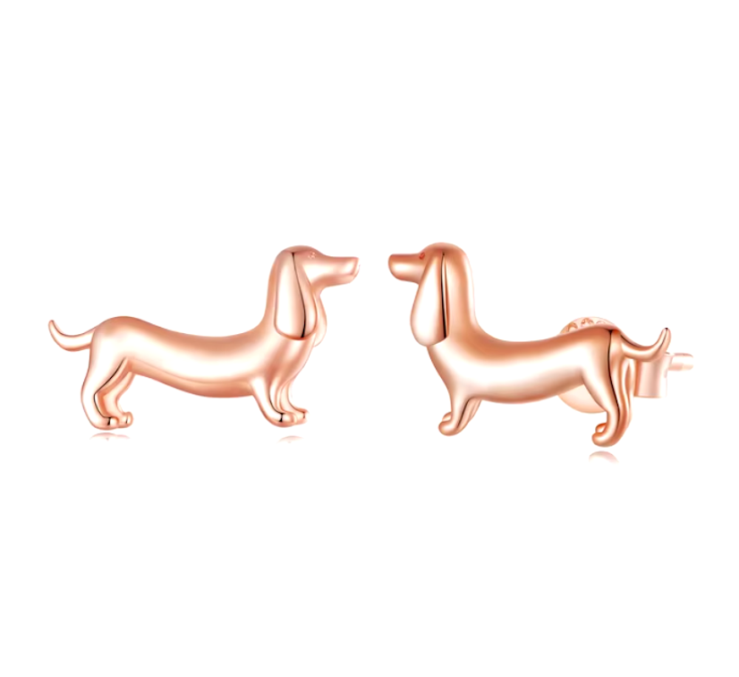 Dachshund Love - Un Recuerdo Eterno en Metal Precioso