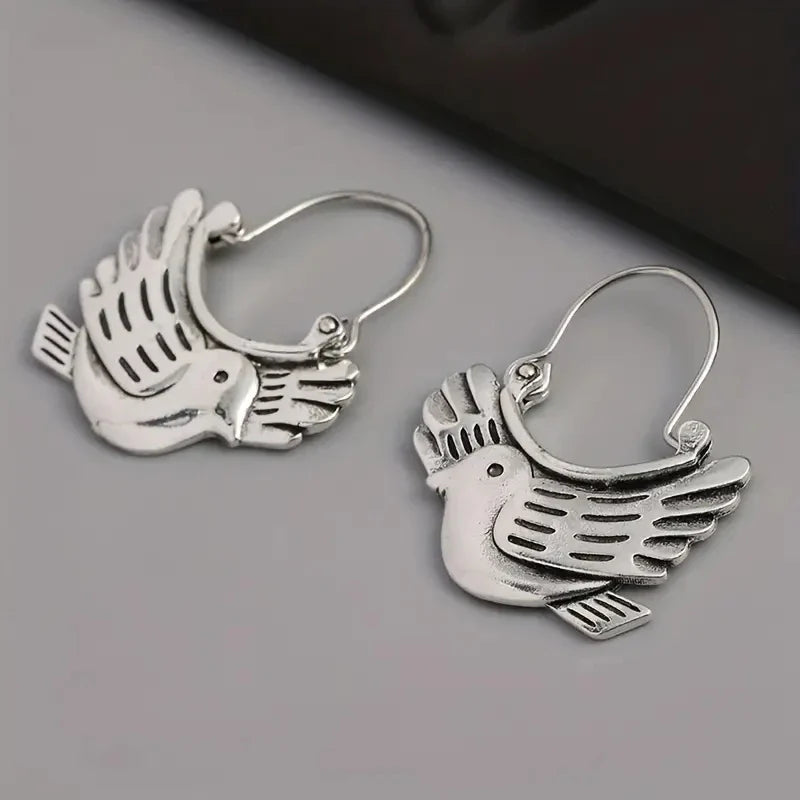 Pendientes Boho Inspirados en Pájaros