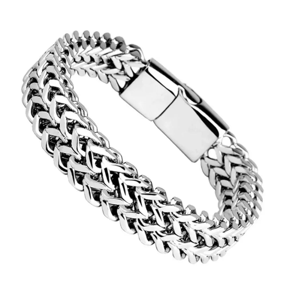 Pulsera Doble de Acero