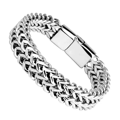 Pulsera Doble de Acero