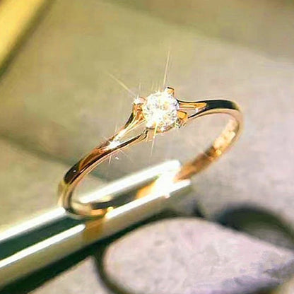 Anillo Solitario Boho