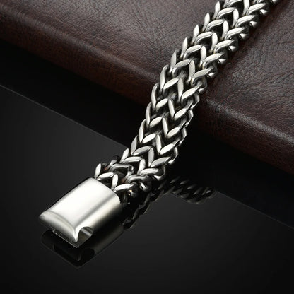 Pulsera Doble de Acero