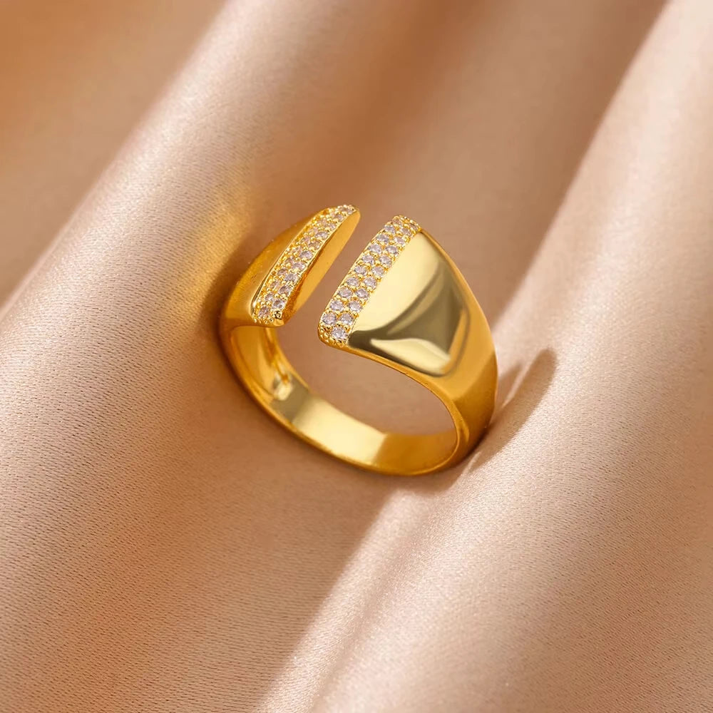 Anillo Dorado Vintage