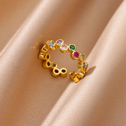 Anillo Corazón Geométrico