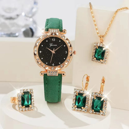 Set Completo Glamour + Pulseras