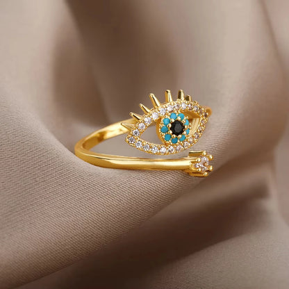 Anillo Dorado Vintage