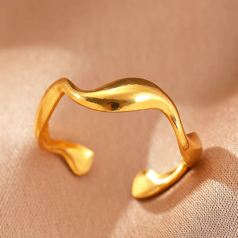 Anillo Dorado Vintage