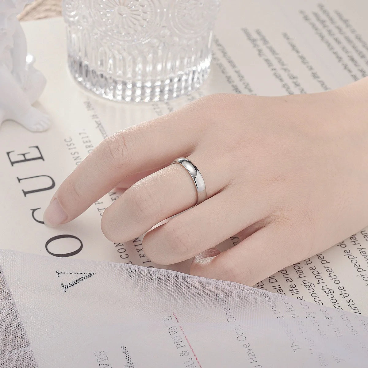 Anillo Clásico de Pareja en Oro