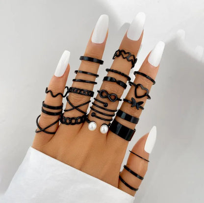 Set Anillos Boho