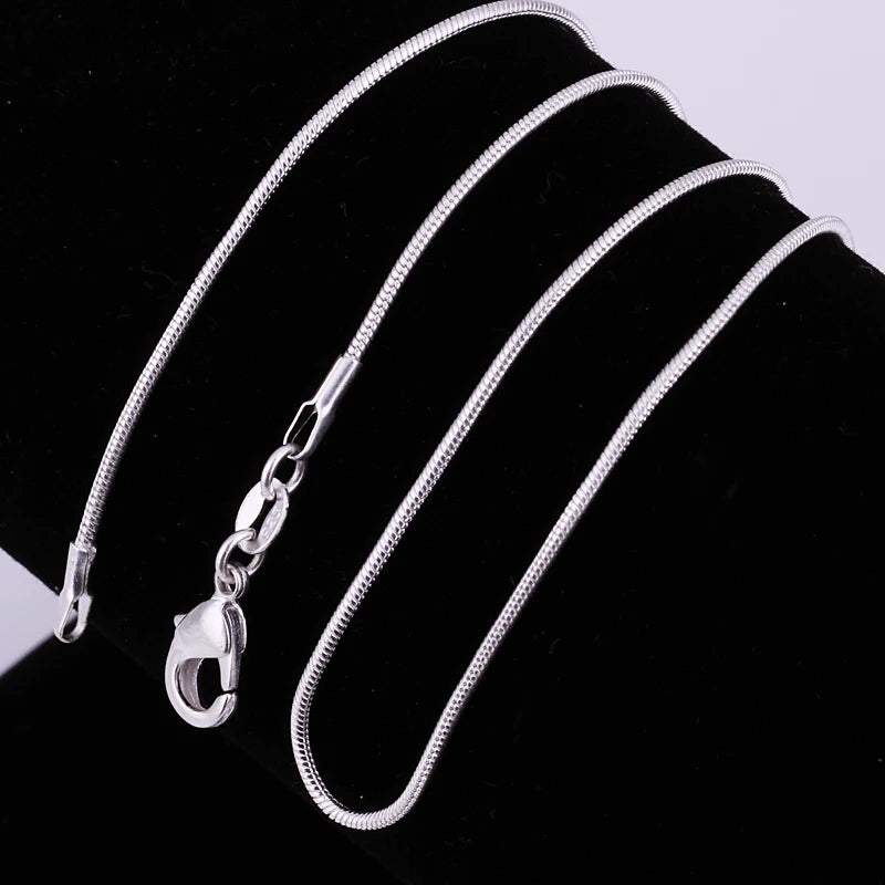 Cadena Serpentina Plata 925