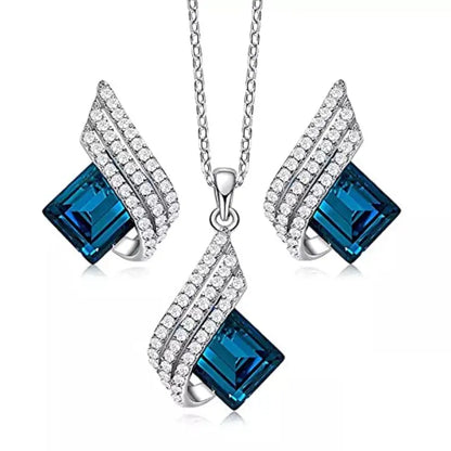 Set de joyería Brienne Solazure | Oro Blanco