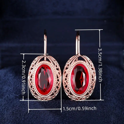 Aretes Talessia Rougefort | Oro Rosa