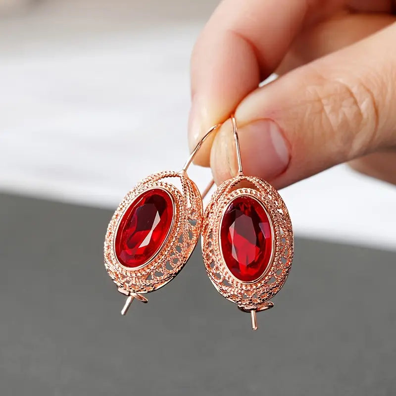 Aretes Talessia Rougefort | Oro Rosa