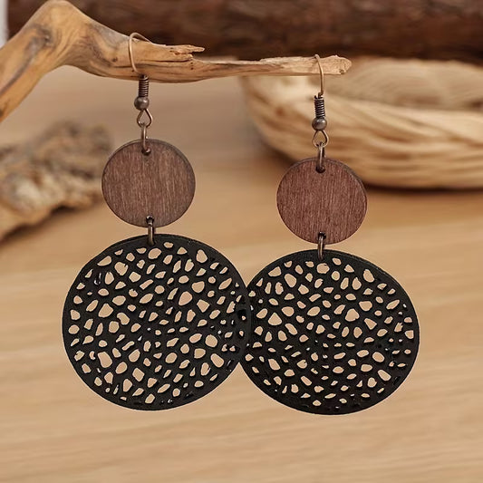Pendientes Boho de Madera