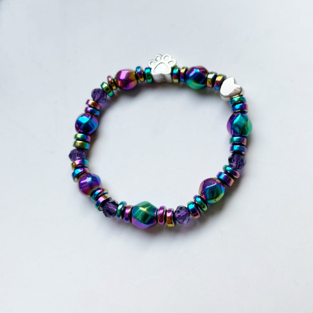 Pulsera Magnética con Dije de Pata