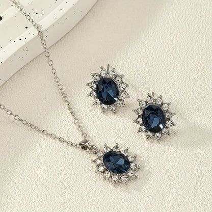 Set de joyería Katya Azuryn | Oro Blanco