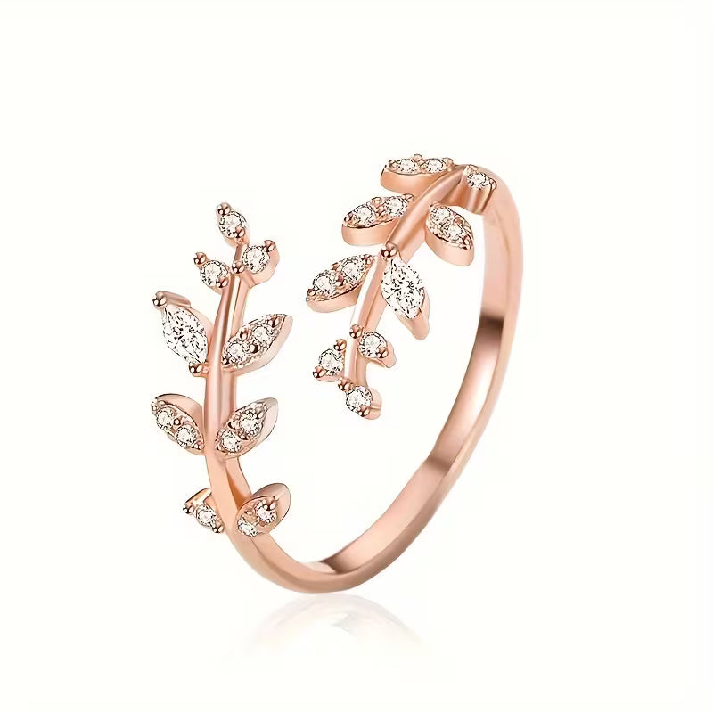 Anillo Enredadera Vintage Ajustable