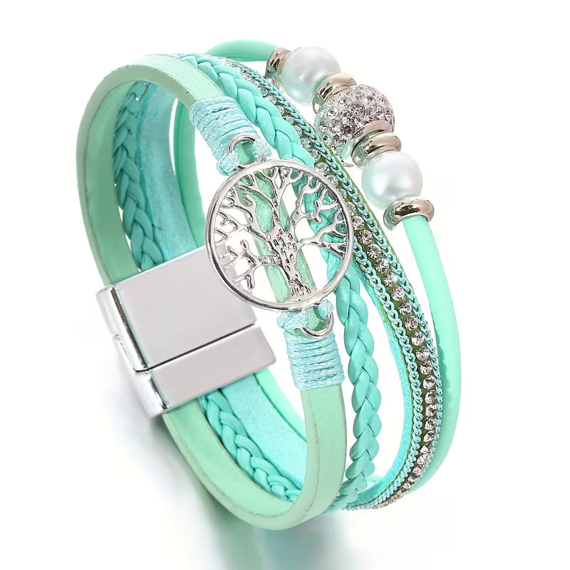 Pulsera Árbol de la Vida Multicapa