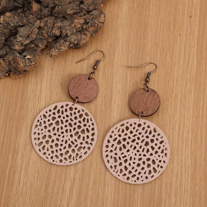 Pendientes Boho de Madera