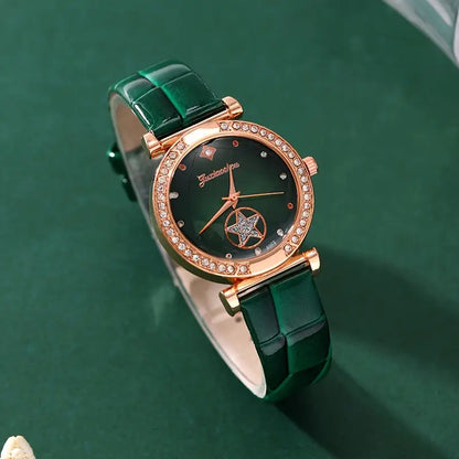 Set de Joyería Verdantra Timecourt | Oro