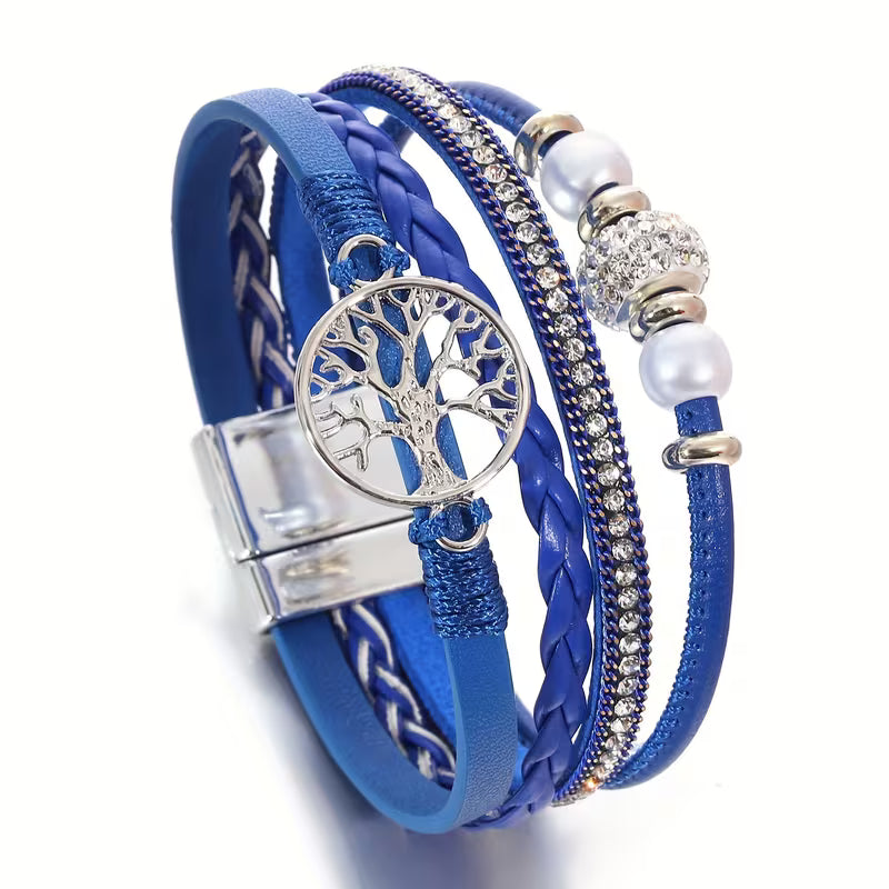 Pulsera Árbol de la Vida Multicapa
