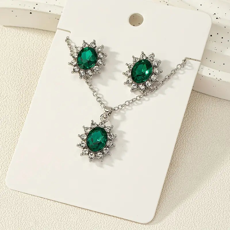 Set de Joyería Katya Smeryn | Oro Blanco