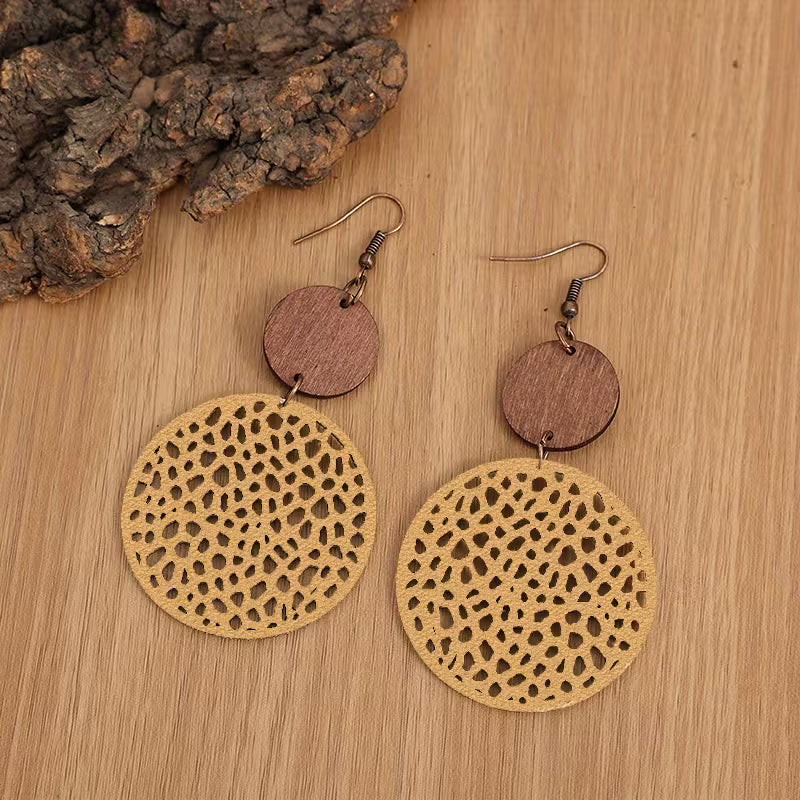 Pendientes Boho de Madera