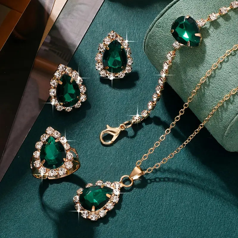 Set de Joyería Elisandre Vermont | Oro