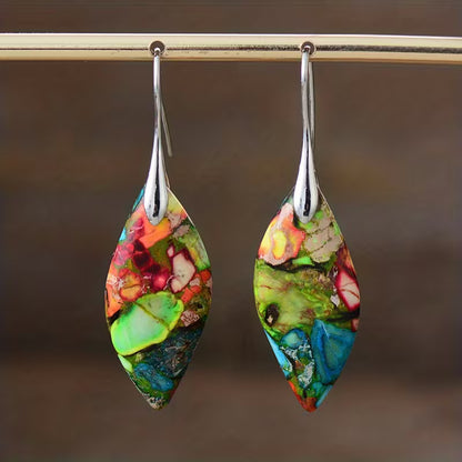 Pendientes Boho Piedra Natural