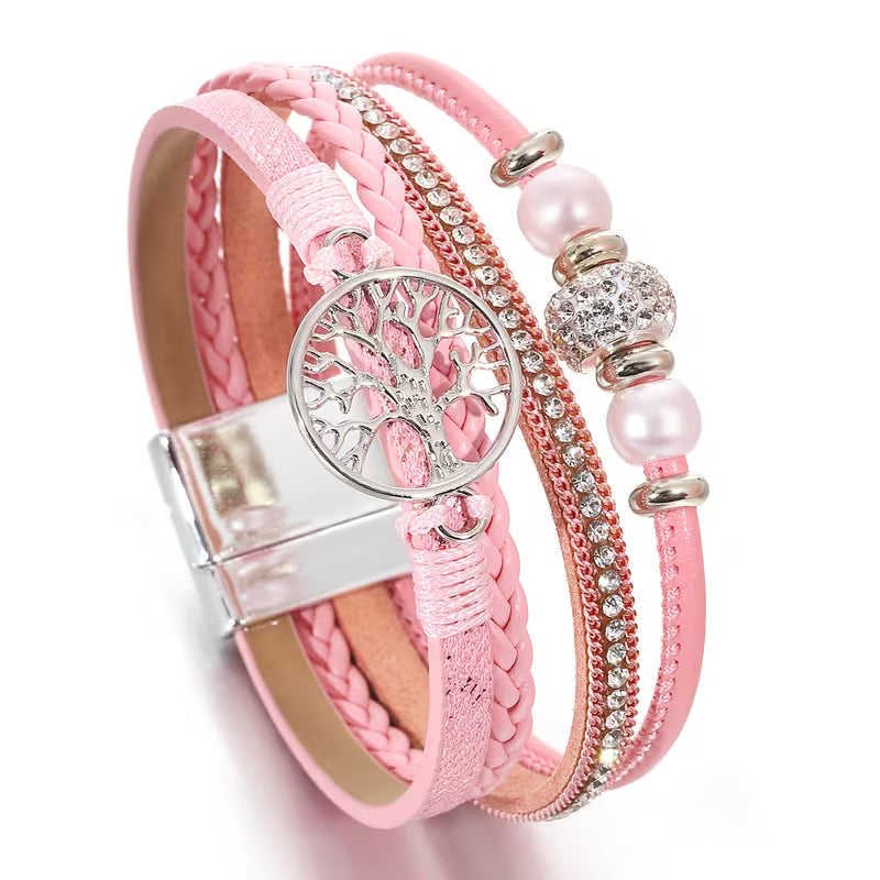 Pulsera Árbol de la Vida Multicapa
