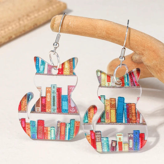 Pendientes Vintage de Gato