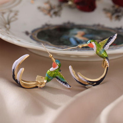Pendientes de Colibrí Creativos y Únicos