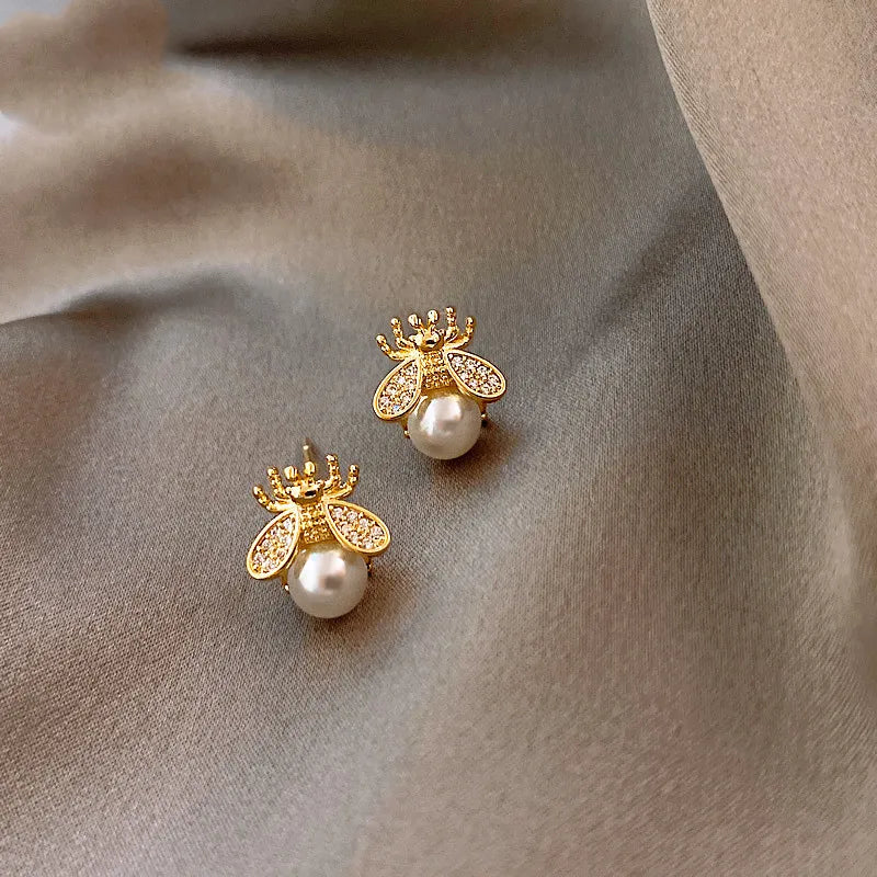 Pendientes de Perla de Abeja