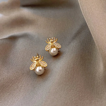 Pendientes de Perla de Abeja