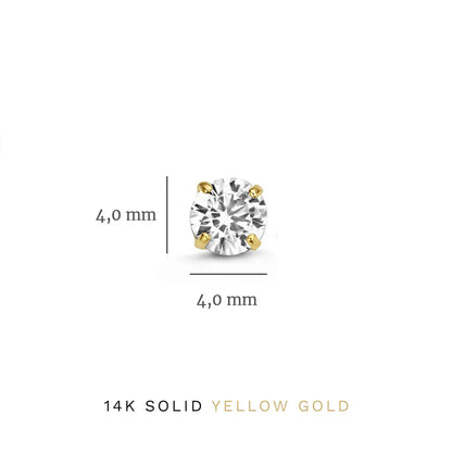Set de Pendientes de Piedra Dara Brillane | Oro