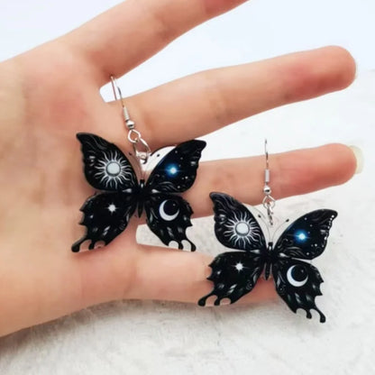 Pendientes de Mariposa, Sol y Luna