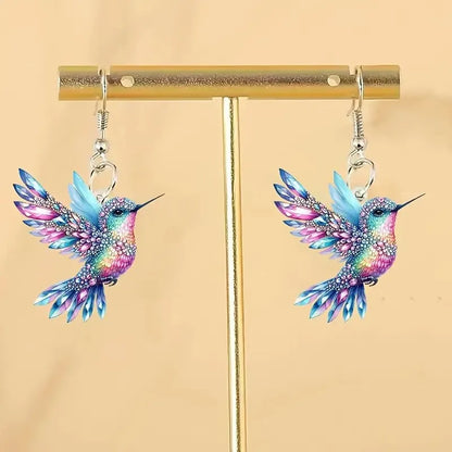 Pendientes de Colibrí
