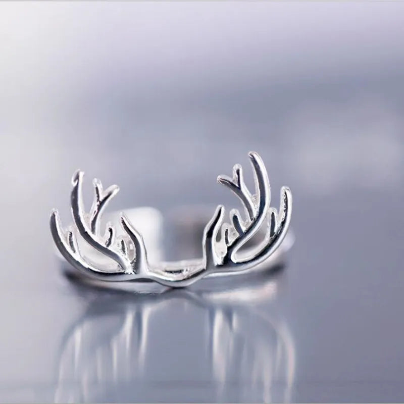 Anillo de Asta en Plata de Ley