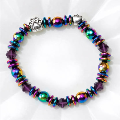 Pulsera Magnética con Dije de Pata