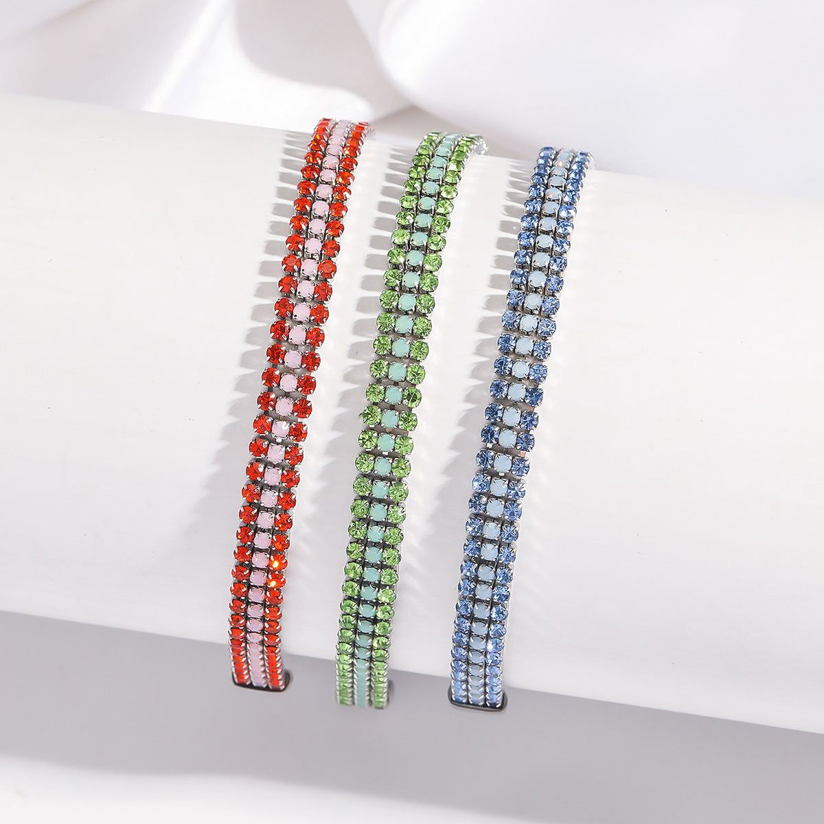 Pulsera Brillo Signature | Oro Blanco