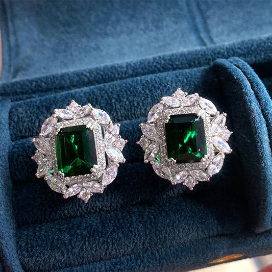 Aretes Vivessa Elvryn | Oro Blanco