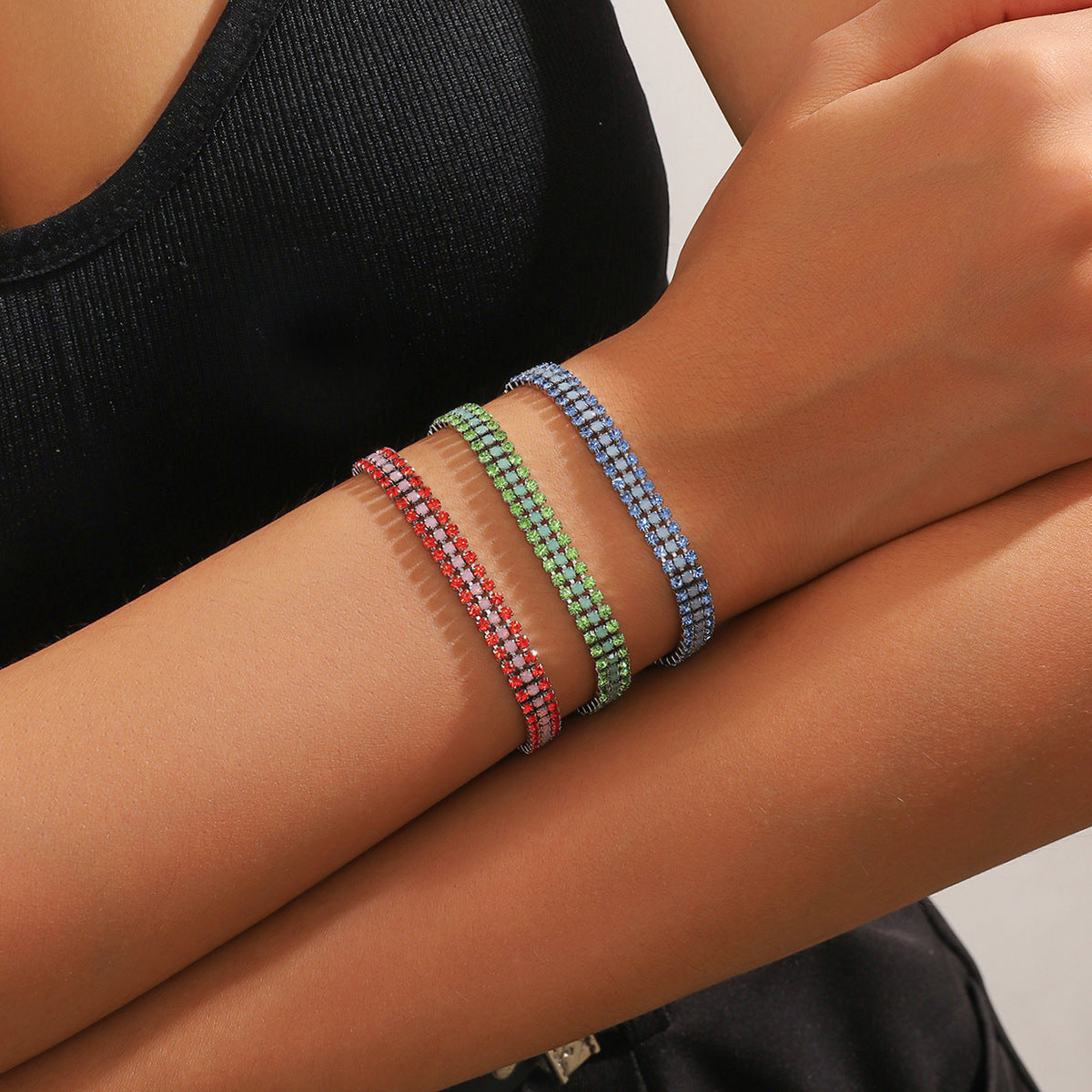 Pulsera Brillo Signature | Oro Blanco