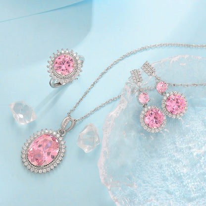 Set Azul Aurielle Solwyn | Oro Blanco