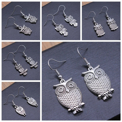 Pendientes Bohemios Vintage de Búho