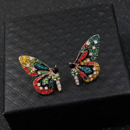 Pendientes Edición Limitada de Mariposa con Incrustación de Circonita